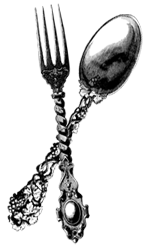 Catering spoons and forks